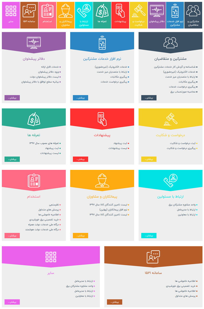 میز خدمت الکترونیکی - دورتال